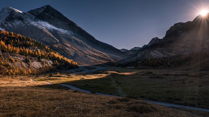 Autumn Light, Sunbuehl, Switzerland