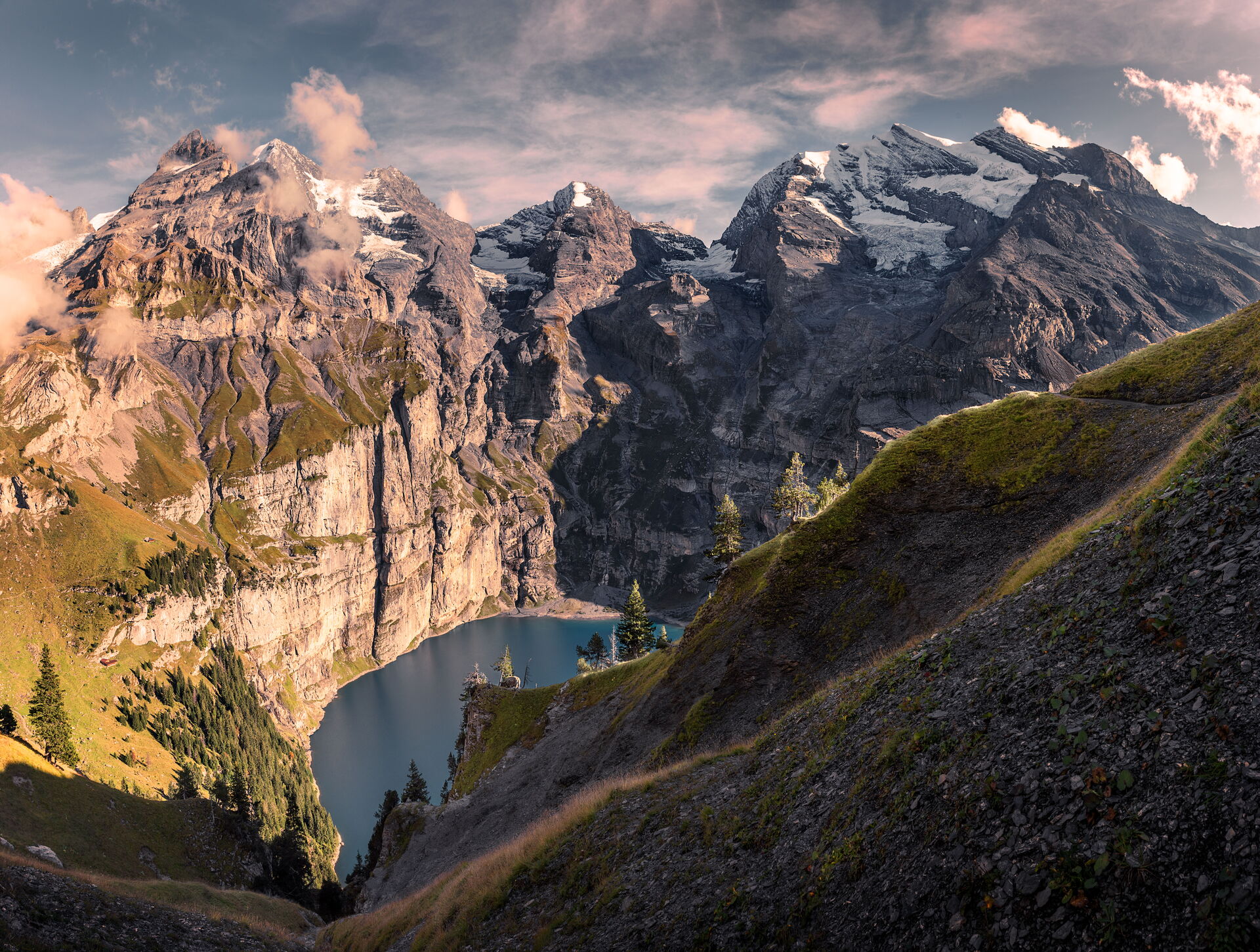 'The Lake', Lake Oeschinen, Switzerland
